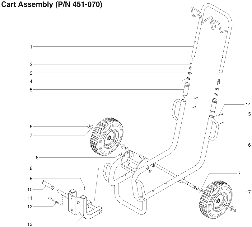 PowrTwin 12000XLT DI Cart Assembly
